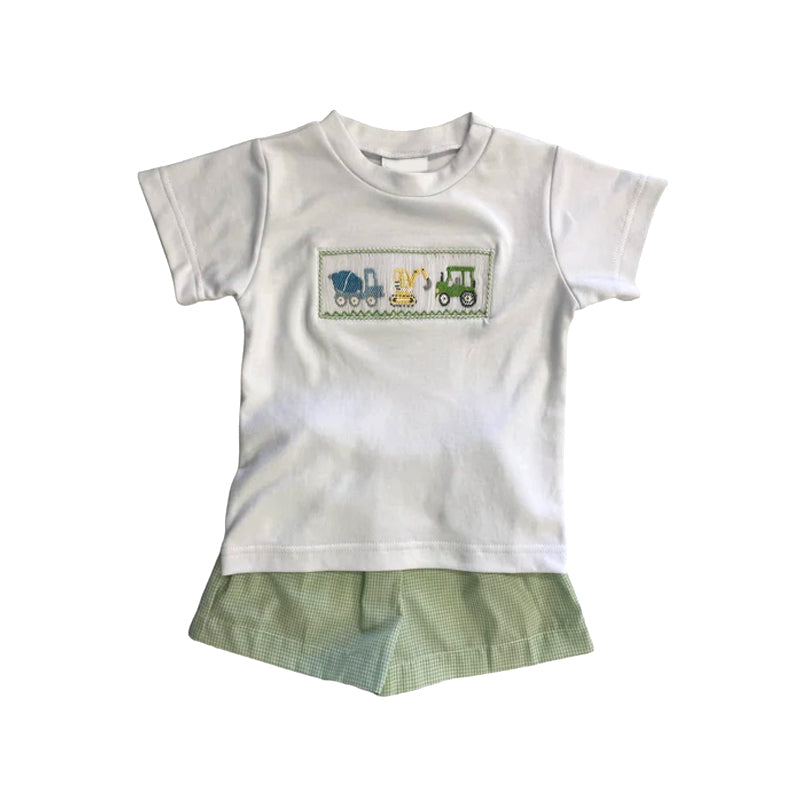 baby boy clothes construction baby outfit