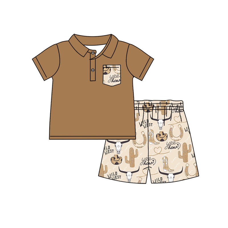 cowboy wild west kids summer outfit preorder