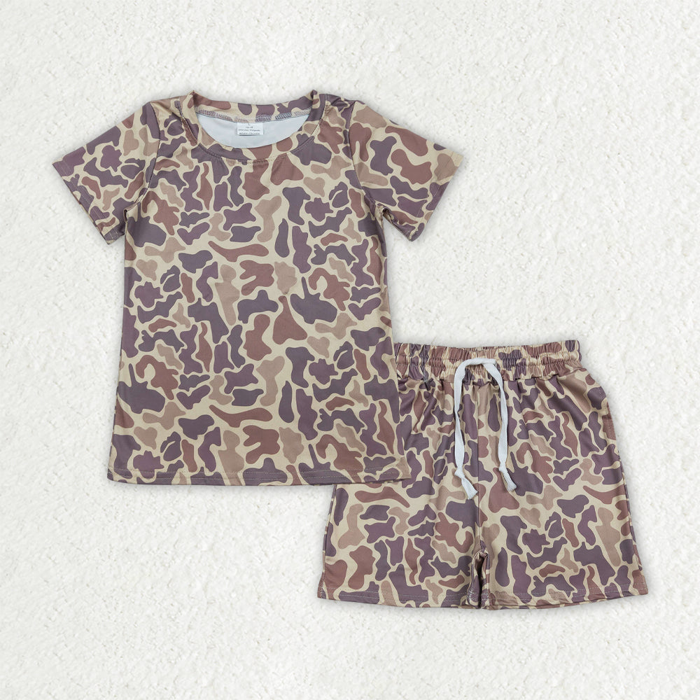 Khahi Camo baby boy summer outfit