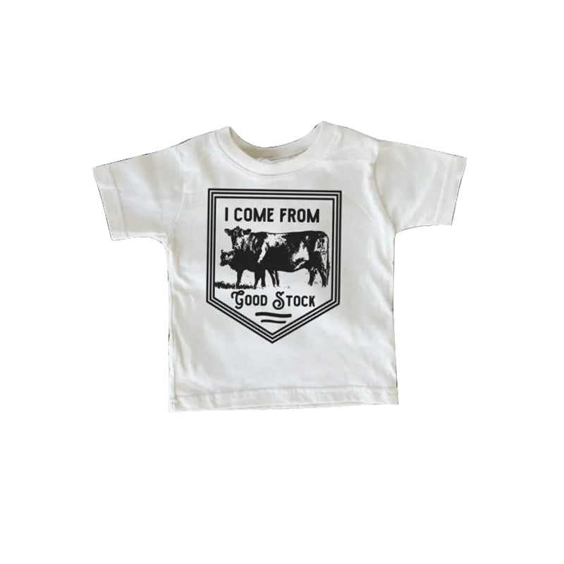 I come from good stock western cow shirt preorder