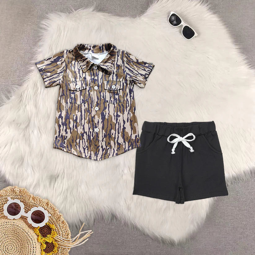 kids boy summer short set BT1201+SS0137