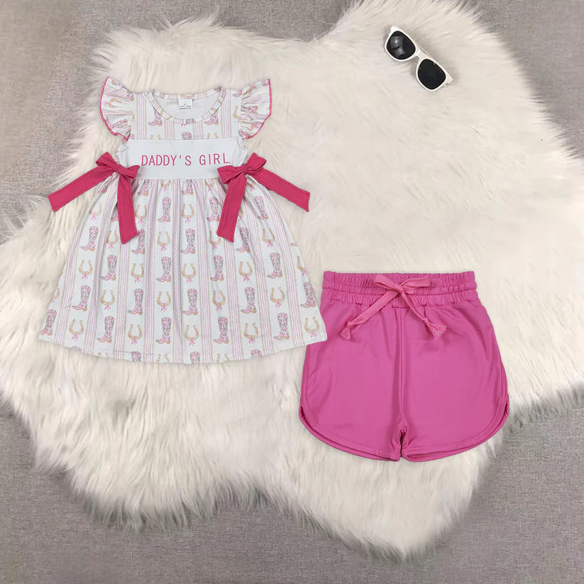 GSD2053+SS0503 baby girls summer clothes