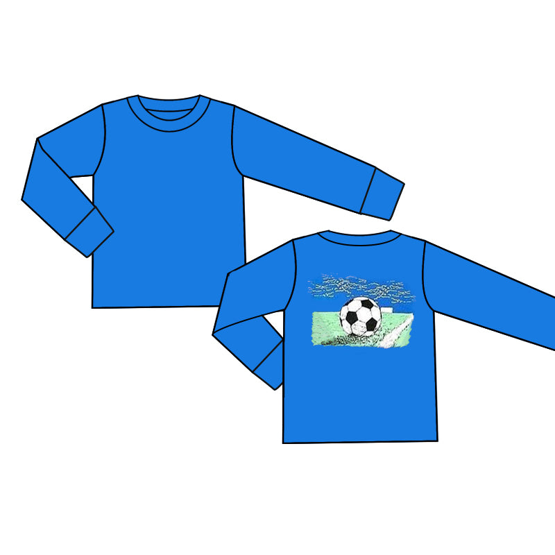 Toddle baby boy soccer long sleeve top preorder