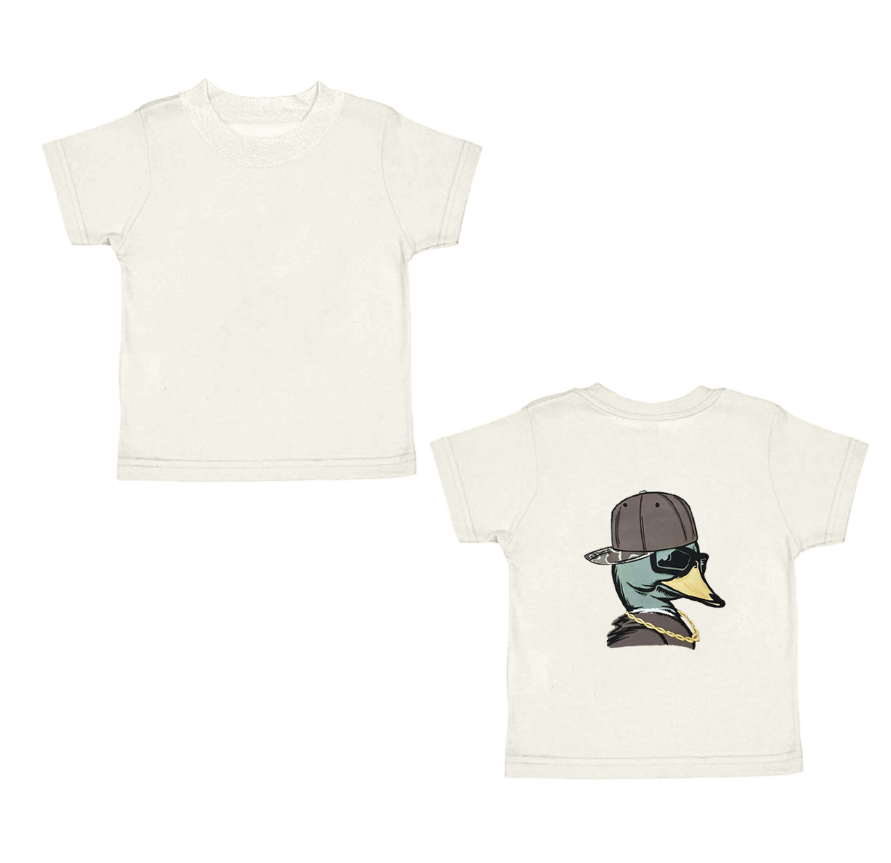 Toddle baby boy duck hat short sleeve top preorder
