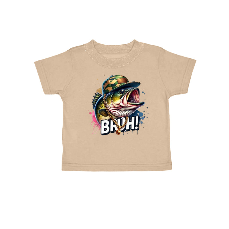 Baby boy outdoor fishing t-shirt top preorder