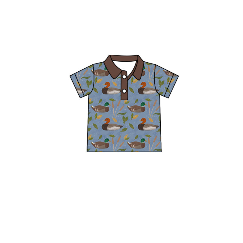 Baby boy mallard duck short sleeve t-shirt top preorder