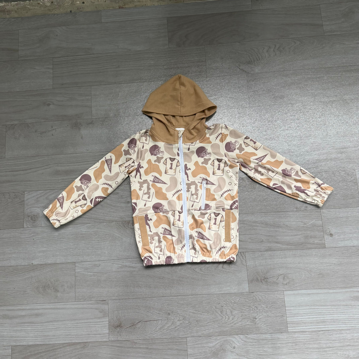 Football game day boy hoodie top preorder