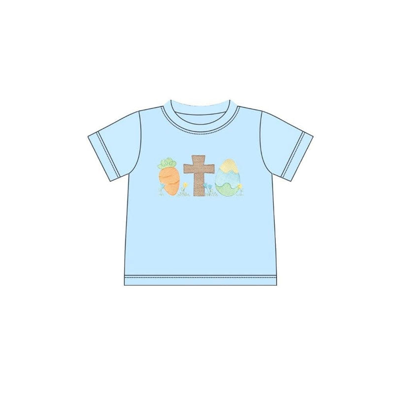 Easter cross boy short sleeve t-shirt top preorder