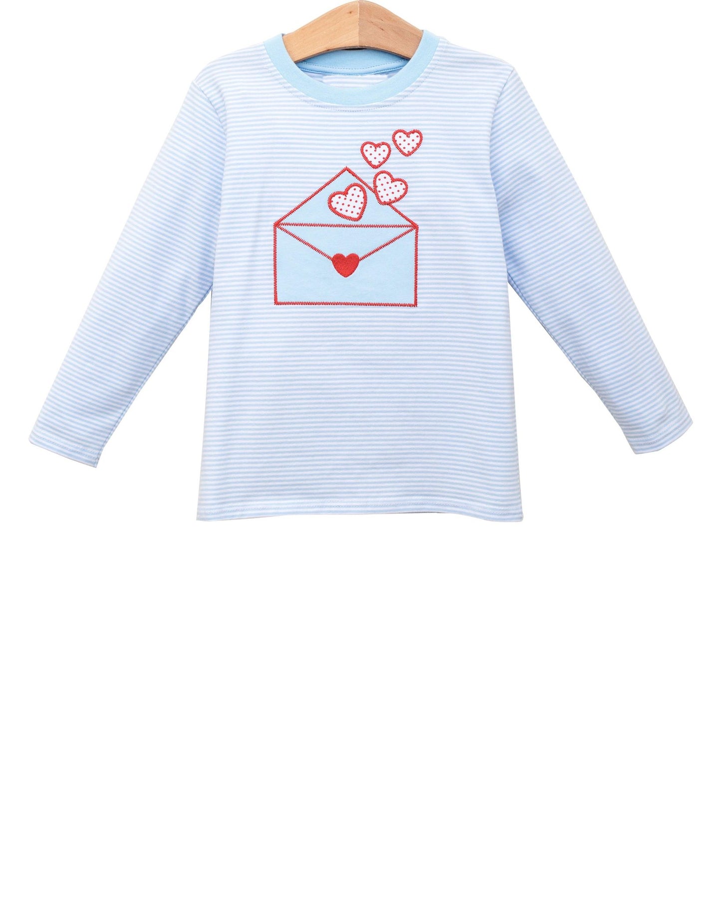 Valentines heart boy long sleeve top preorder
