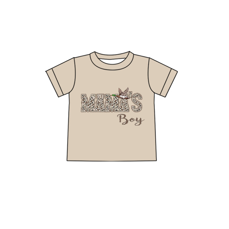 Mamas boy short sleeve top preorder
