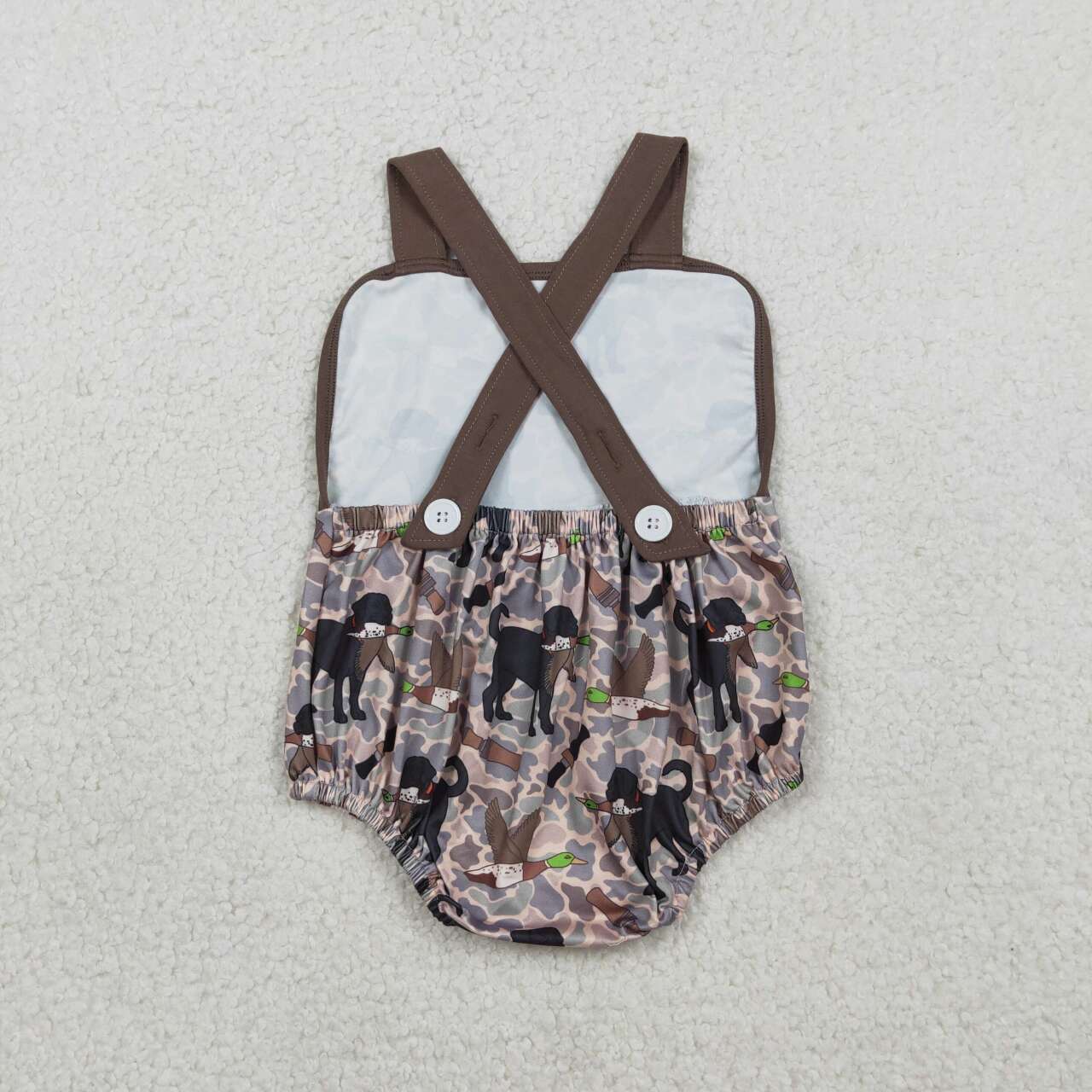 Dog duck design summer romper