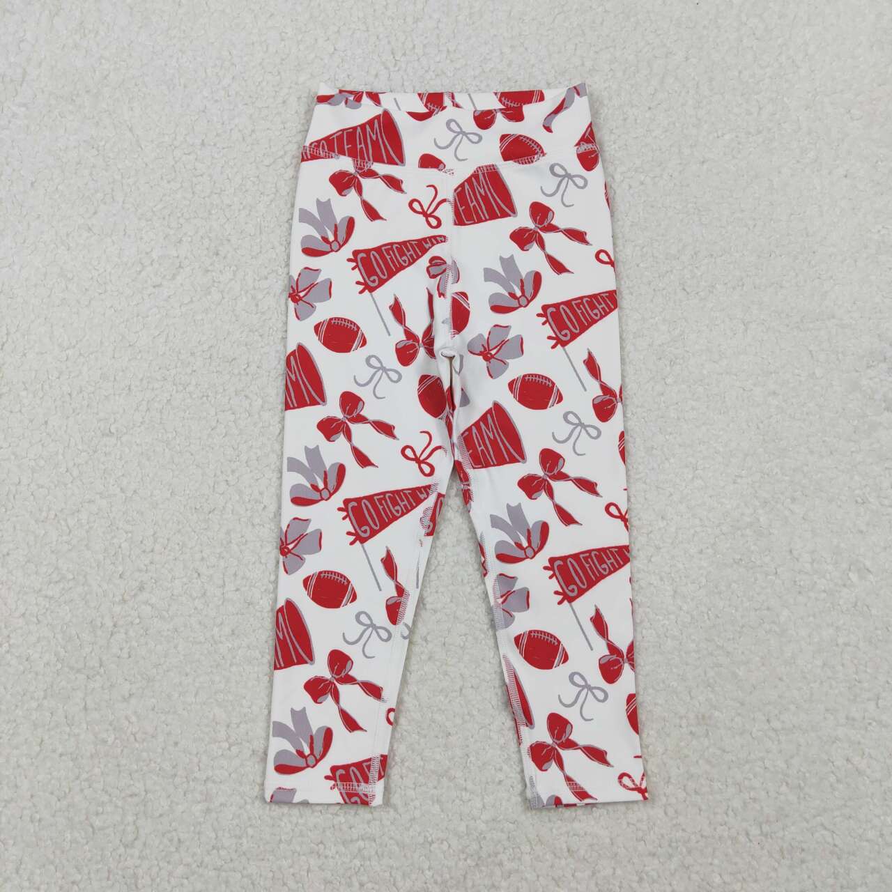 baby boy football design yoga leggings pants