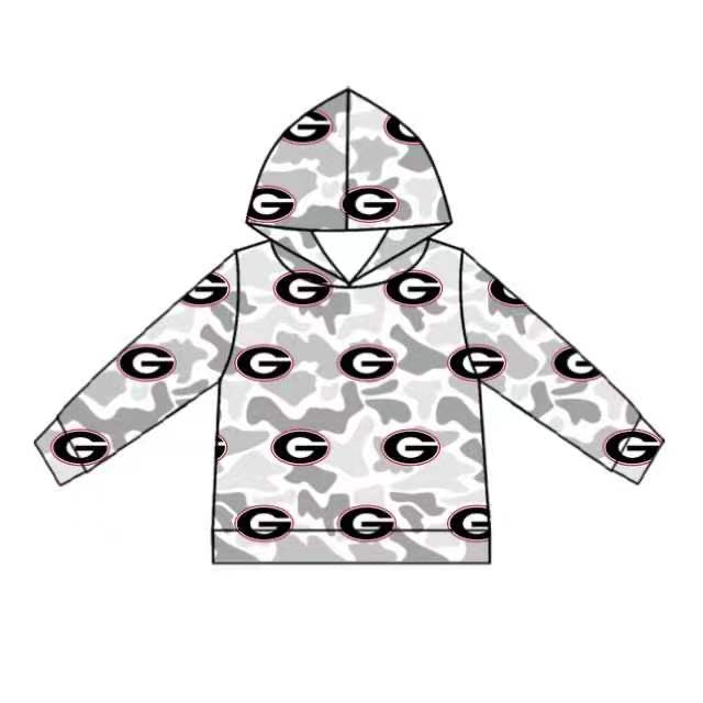 baby boy custom team design hoodie top