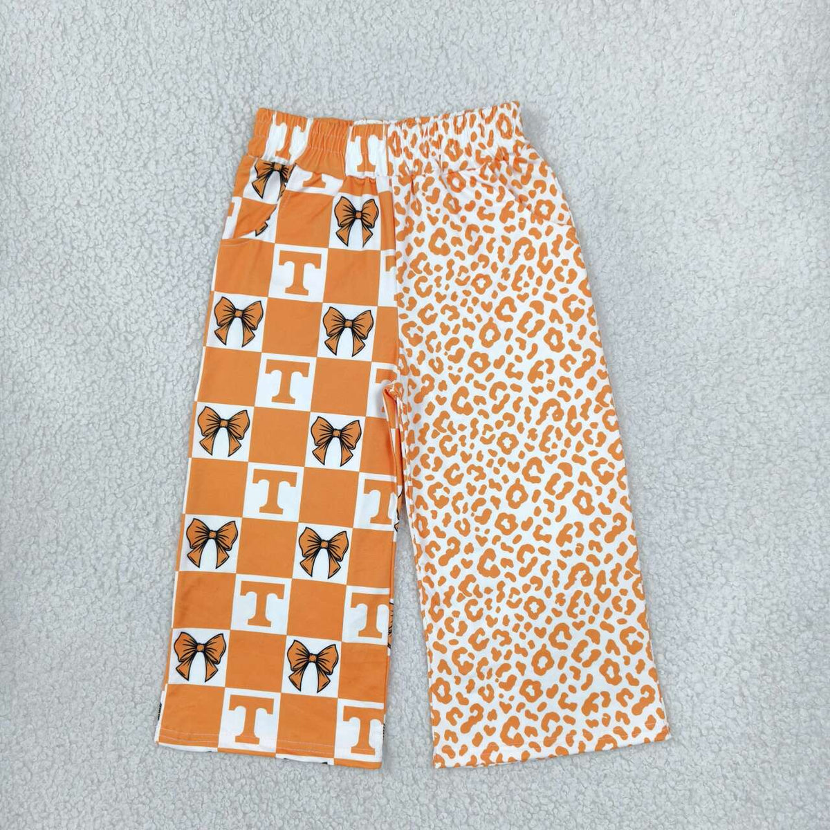 Girls tennessee team design milk silk pants