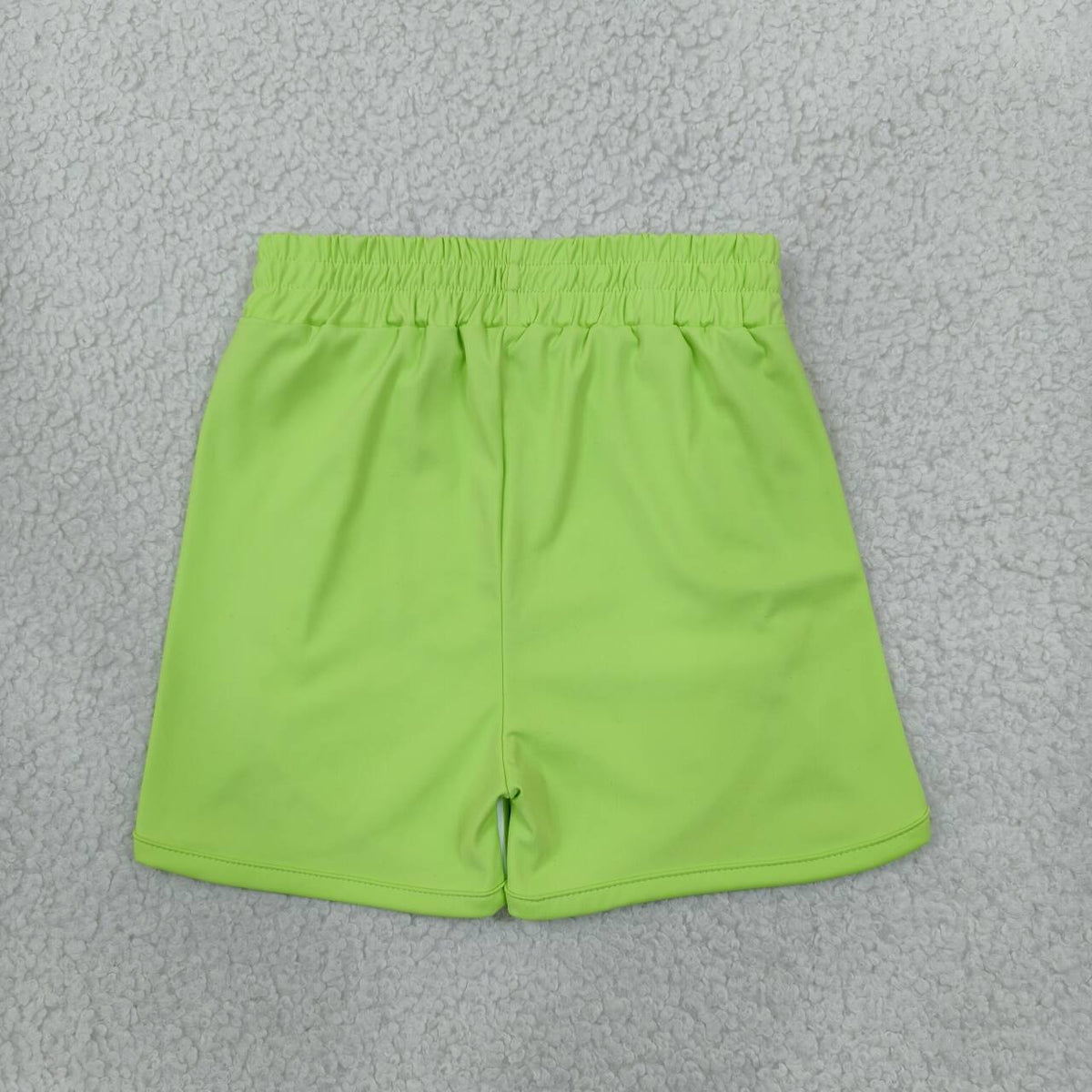 Toddle baby girls green stripes summer yoga shorts