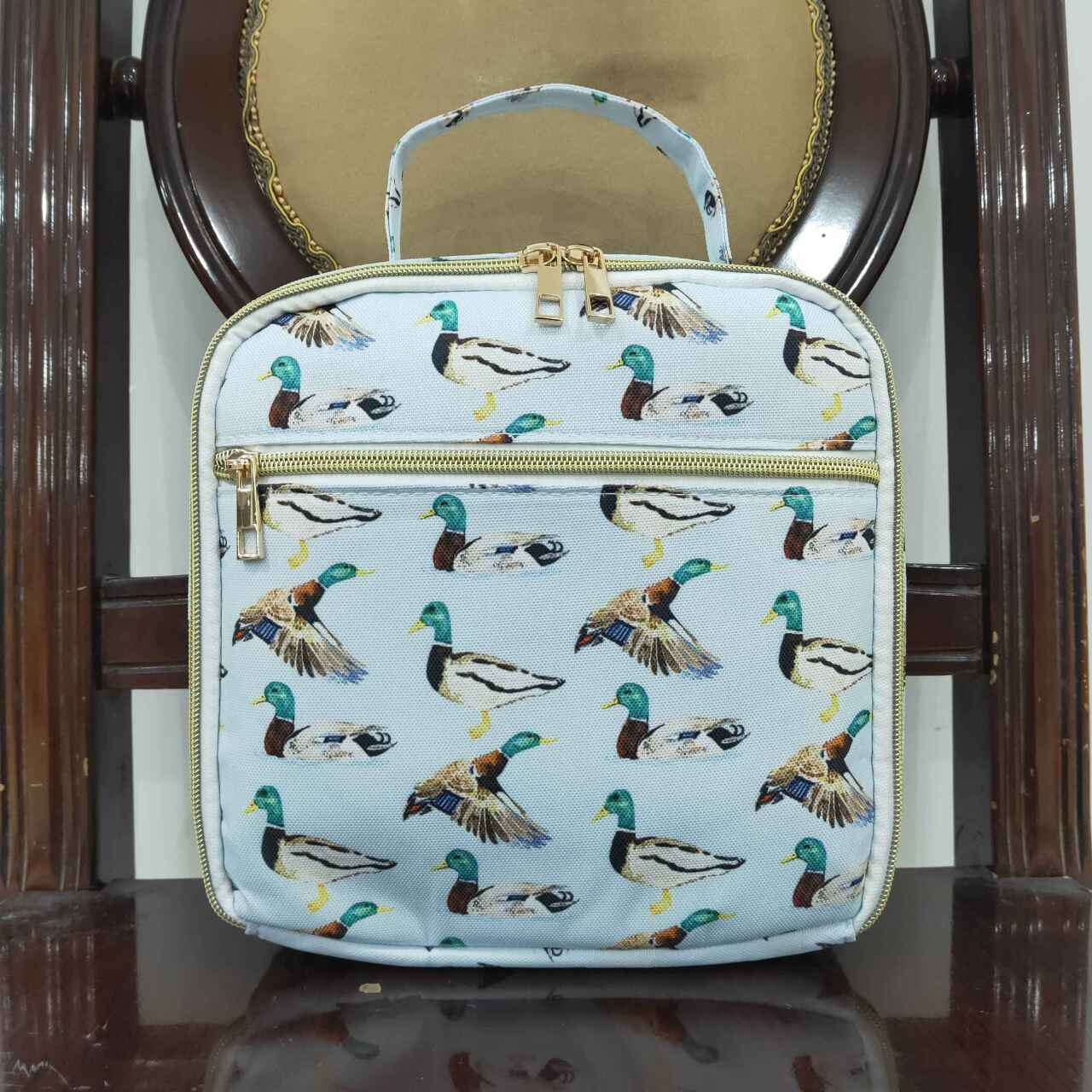 Kids baby mallard duck lunch bag