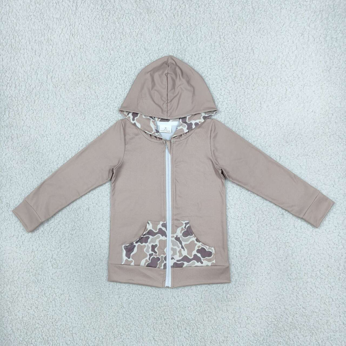 Baby girl Camo deer design long sleeve hoodie top