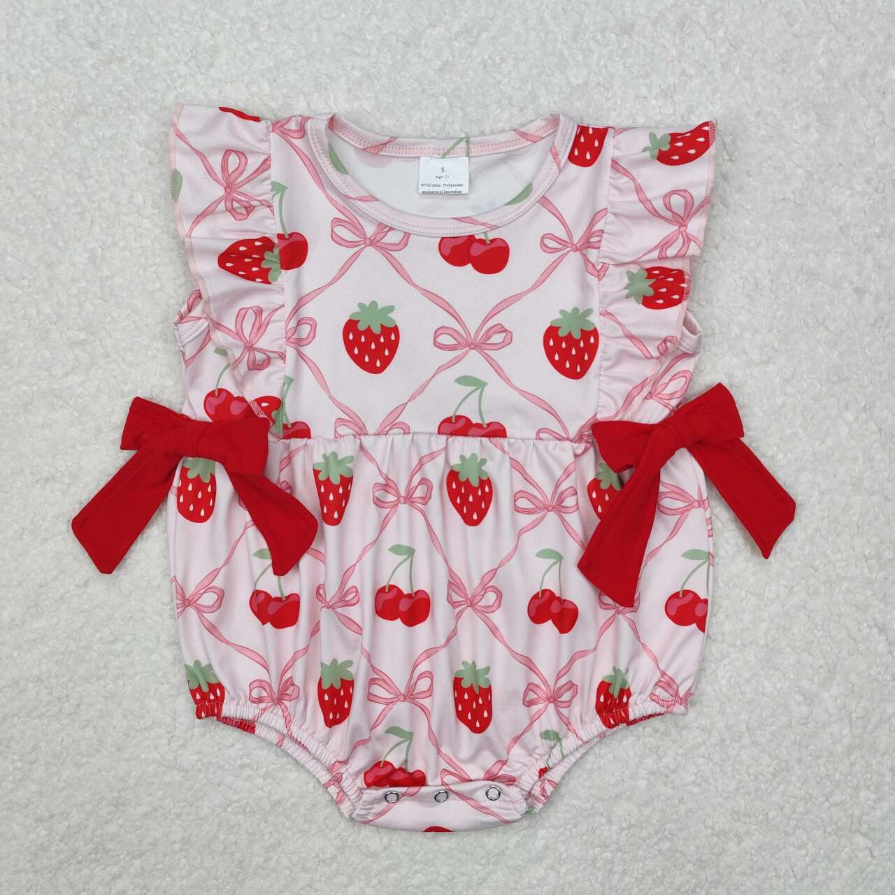 USA SHOP Toddle baby girls strawberry romper