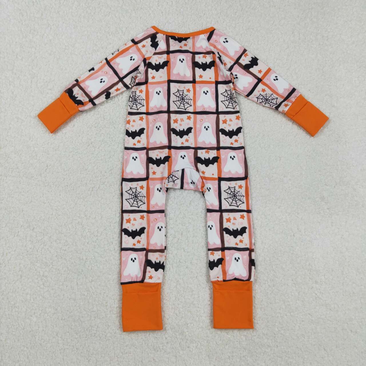 Toddle baby Halloween ghost design long sleeve romper