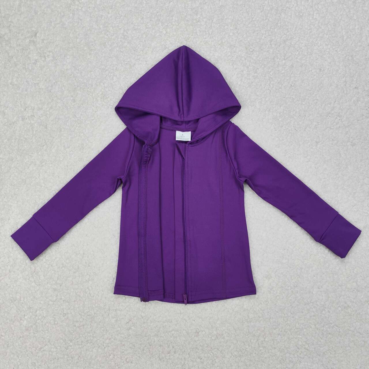 Baby Girls Purple Active Wear Long Sleeve Hoodie Top