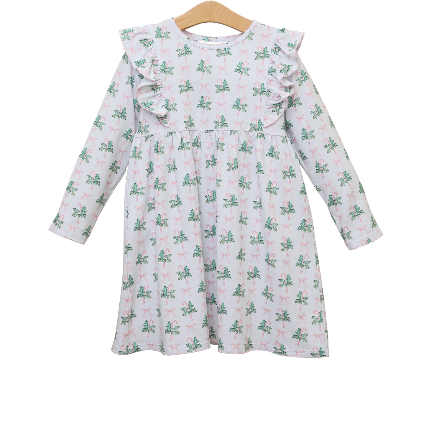 baby girl christmas belly long sleeve winter dress preorder