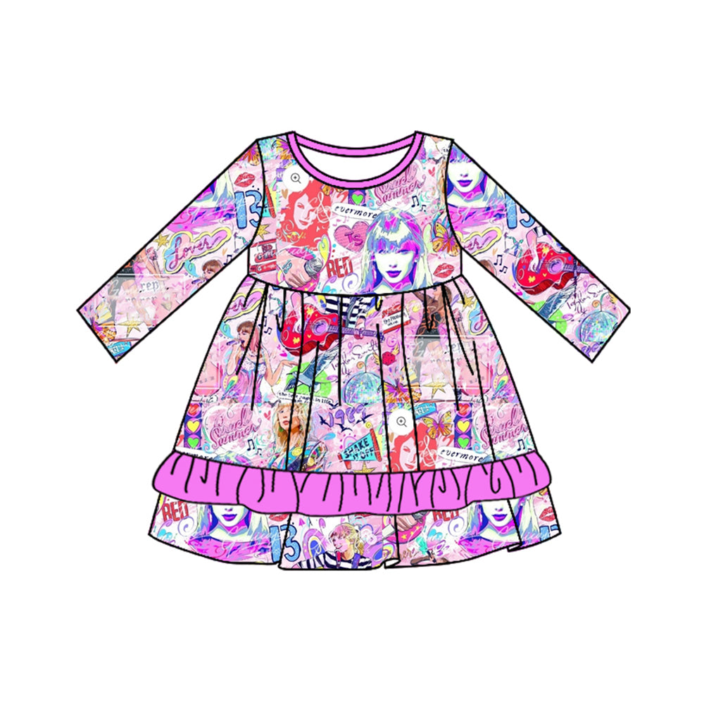 Courtney music singer long sleeve dress wholesale price preorder