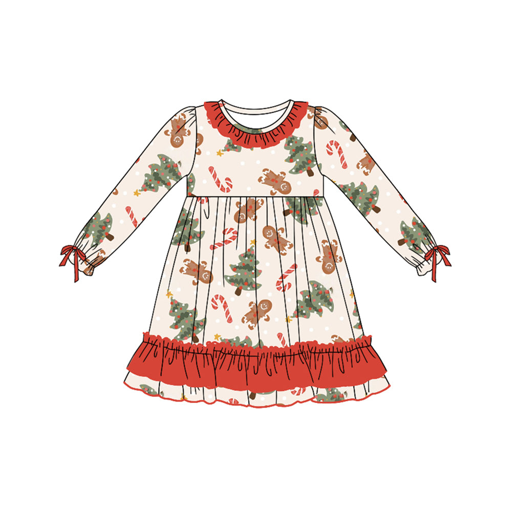 Christmas tree gingerbread candy cane dress preorder