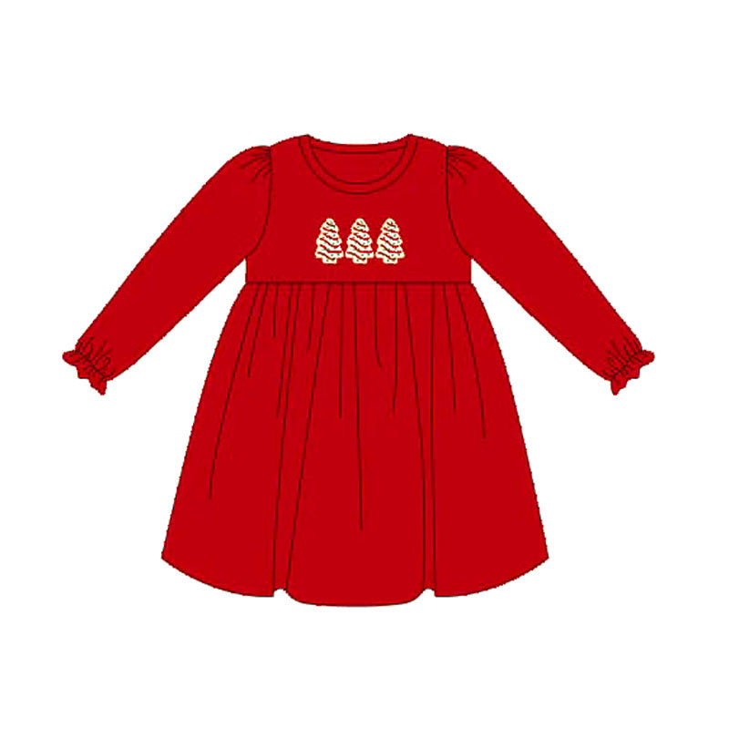 Toddle girls Christmas cake tree dress preorder