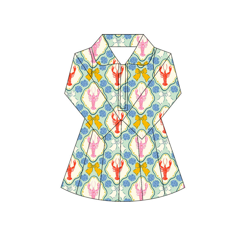 Baby girls crawfish active wear athletic yoga dress preorder