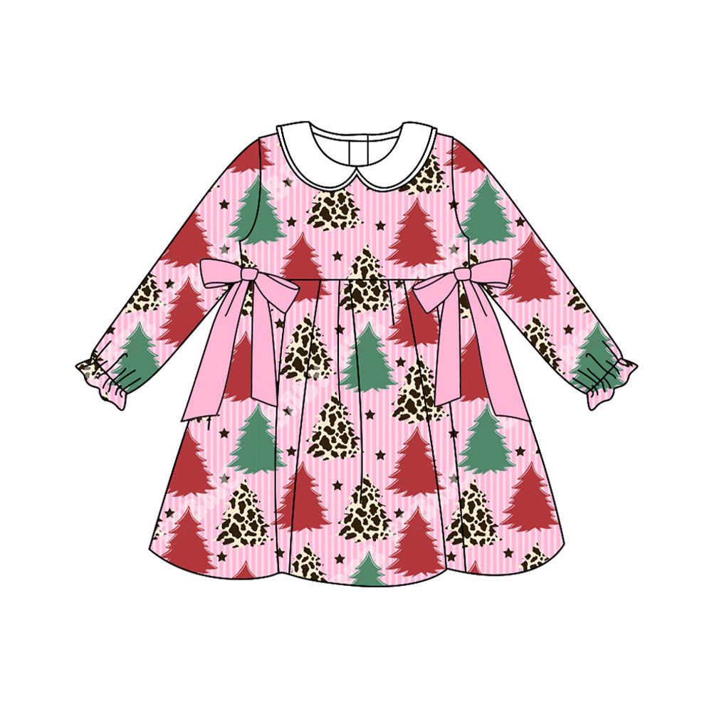 Toddle girls Christmas tree dress preorder