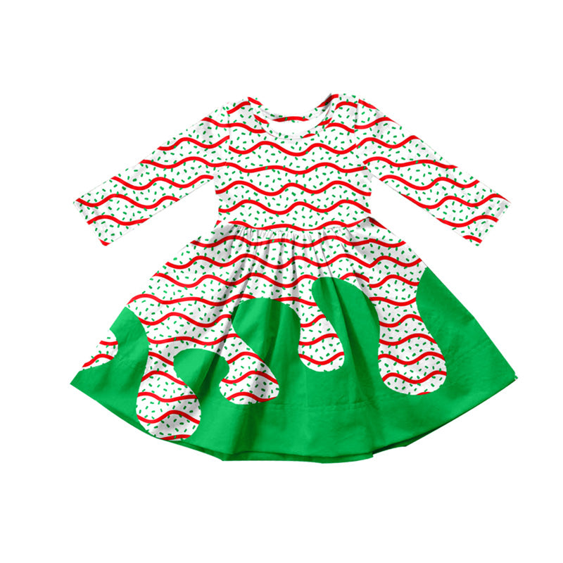 Toddle girls Christmas design dress preorder