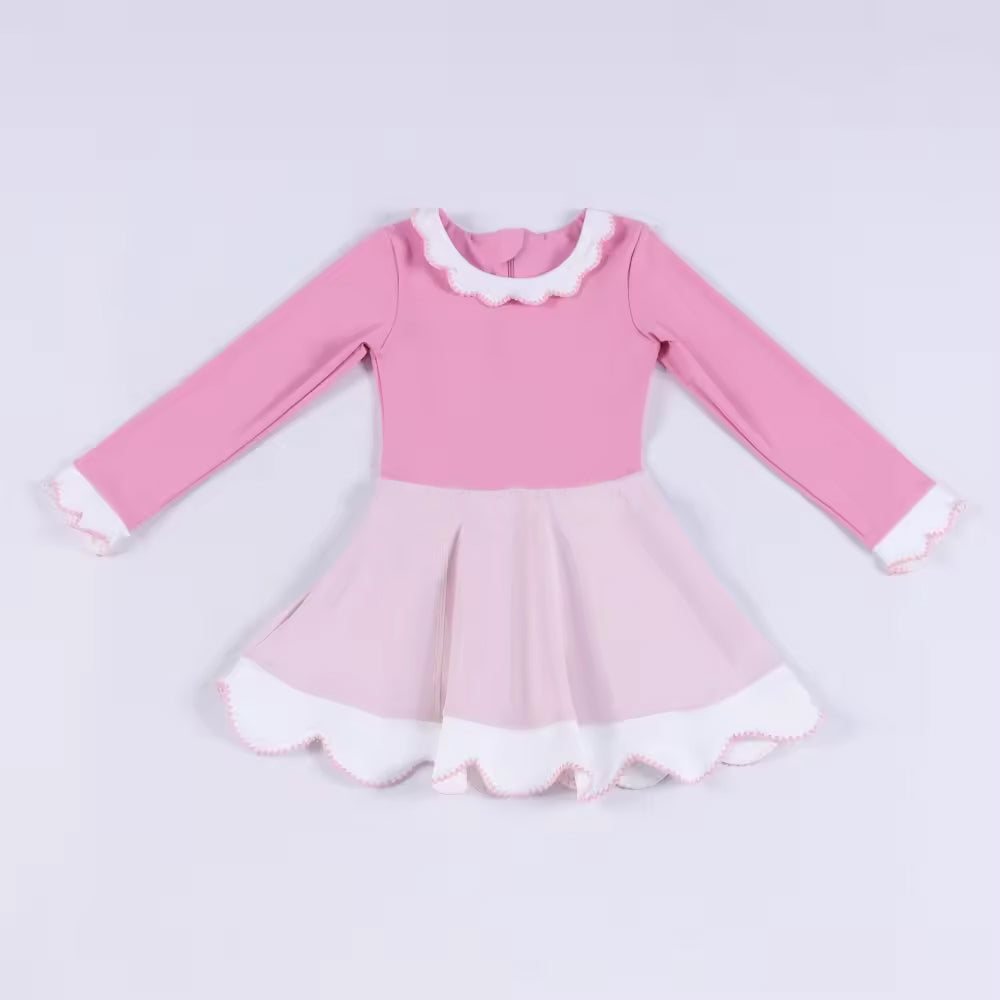 Princess baby girls long sleeve yoga dress preorder