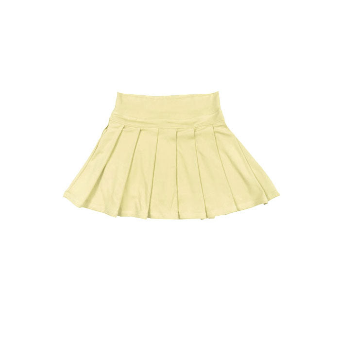 baby girl yellow color summer yoga skirt preorder