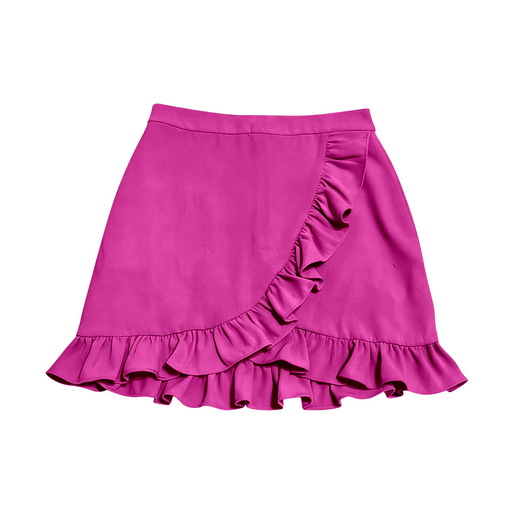 Toddle baby girls hot pink yoga skirt preorder