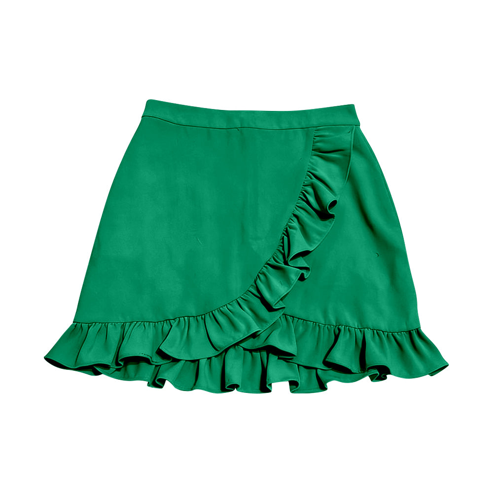Toddle baby girls green yoga skirt preorder