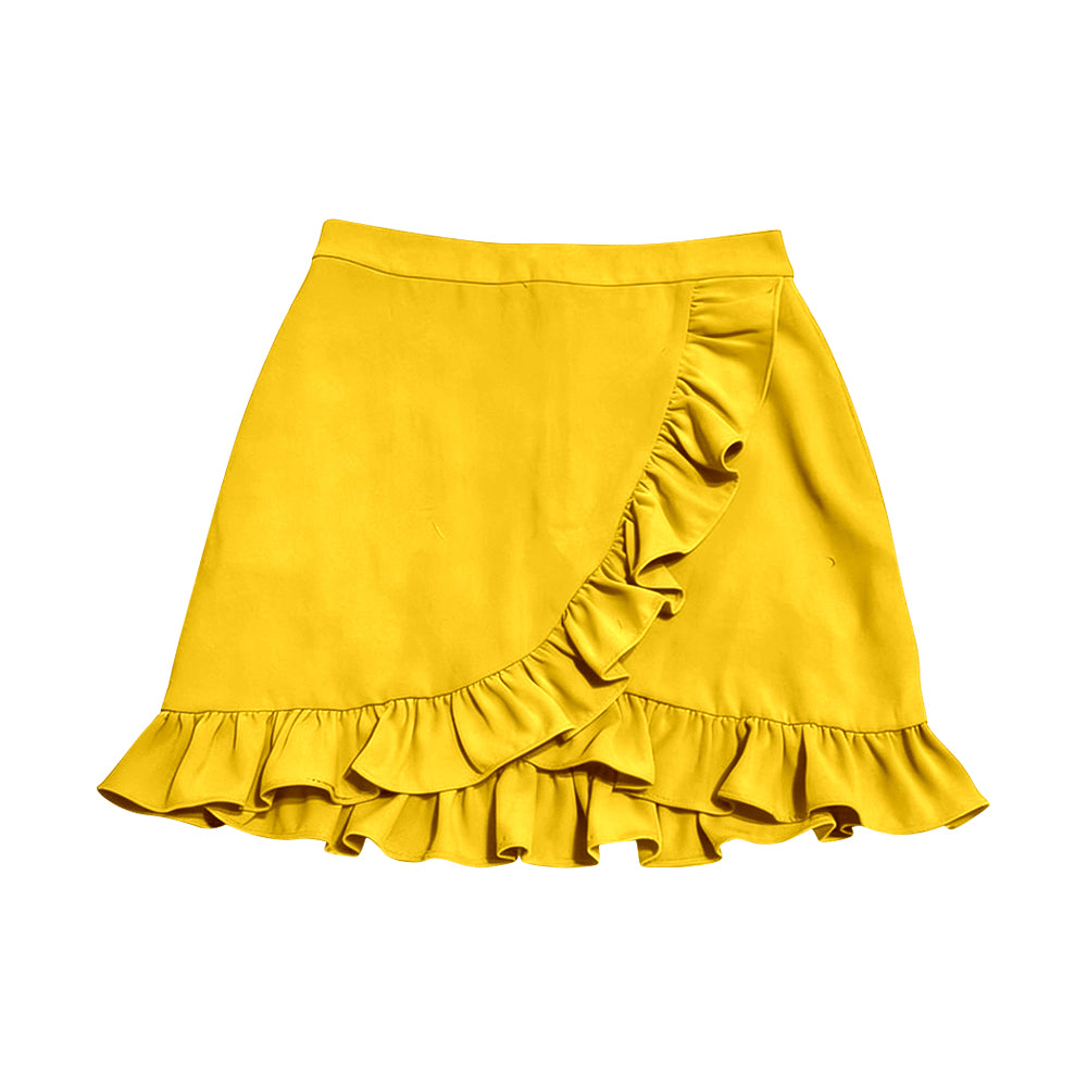 Toddle baby girls yellow yoga skirt preorder