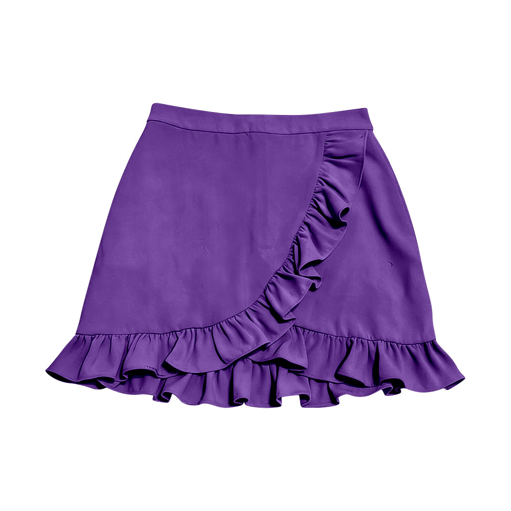 Toddle baby girls purple yoga skirt preorder