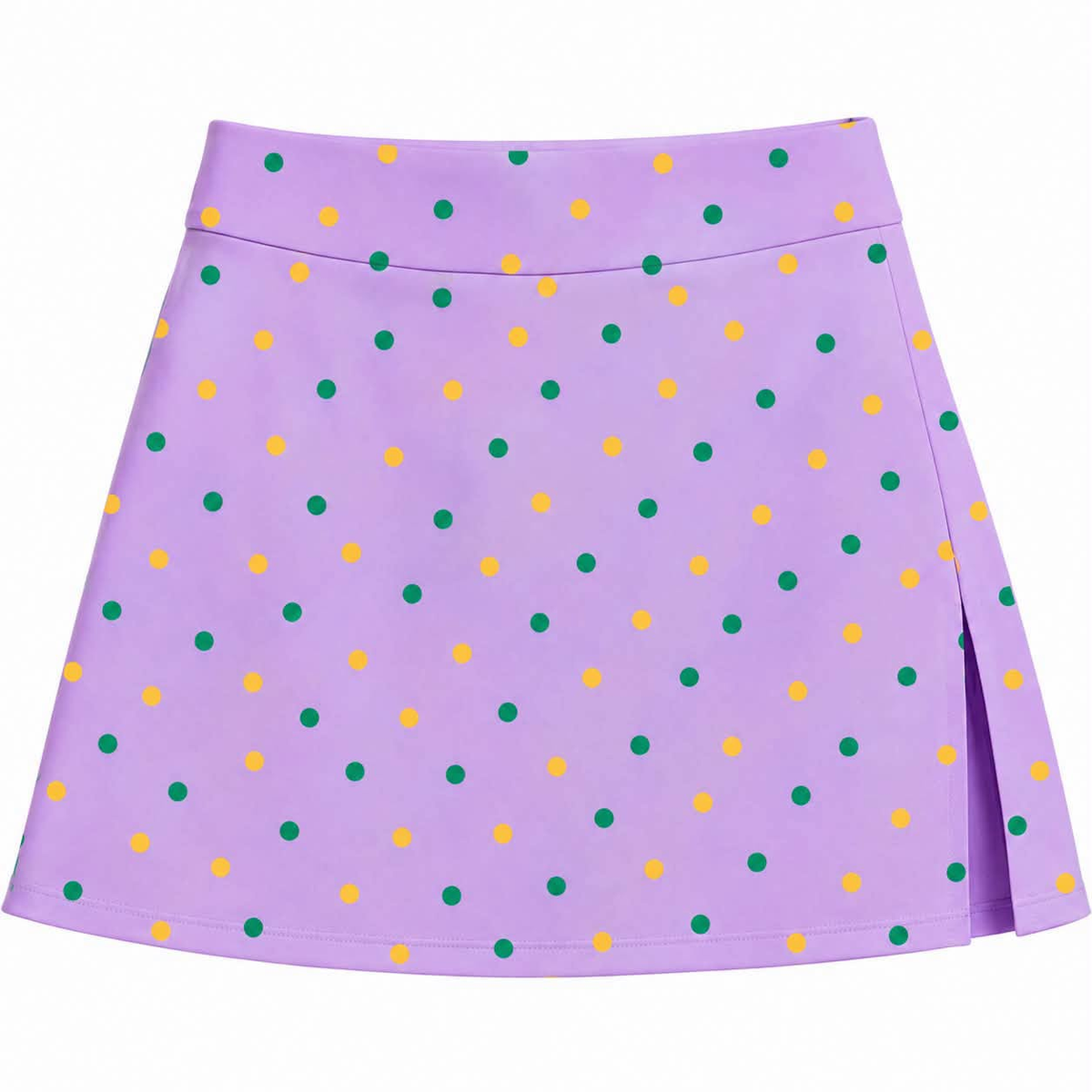 Mardi Gras polka dots girls summer yoga skirts set preorder