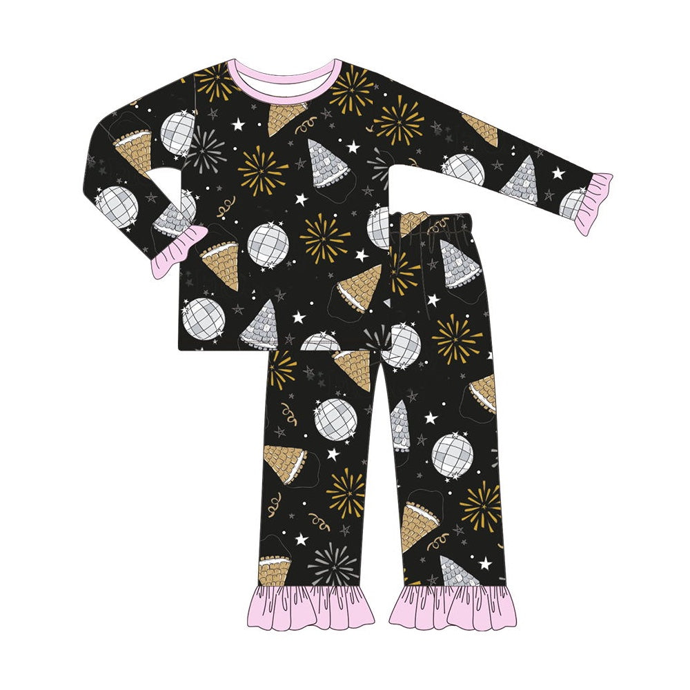 Toddle baby girl Happy New Year clothing set preorder
