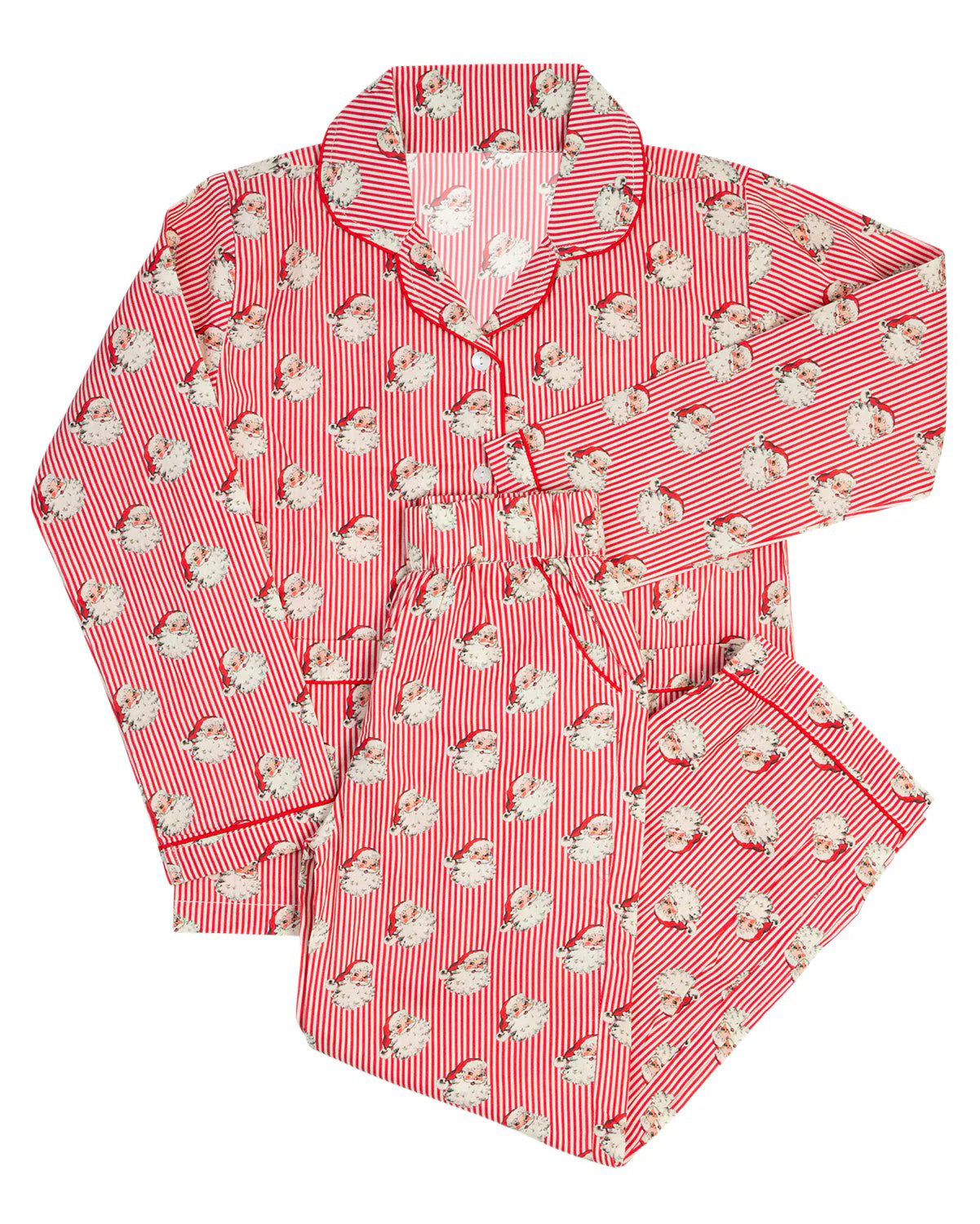 Adult Women Christmas Santa Claus Pajama Set Preorder