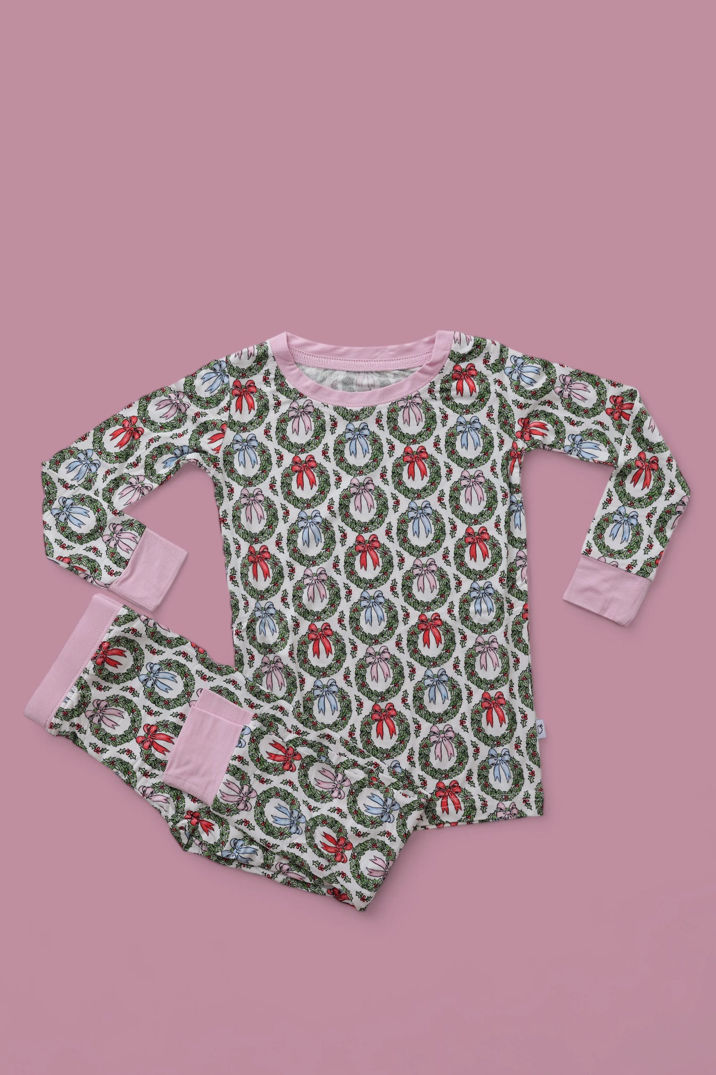 Toddle baby girls Christmas holly clothing set preorder