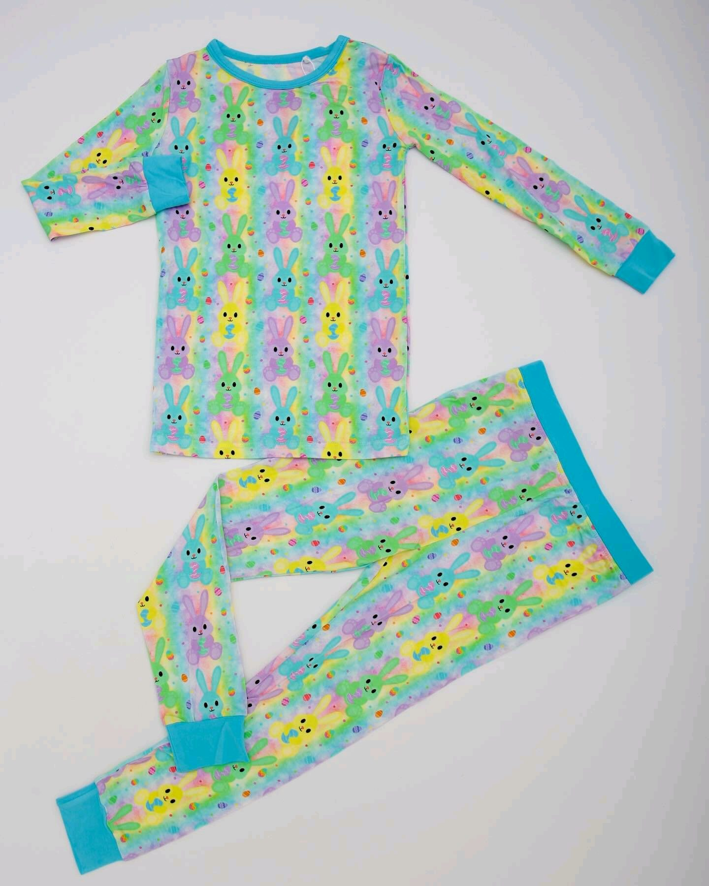 Easter bunny colorful outfit preorder