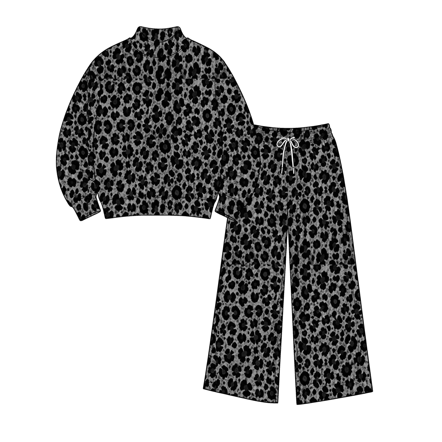 Adult Women leopard color long sleeve yoga outfit preorder