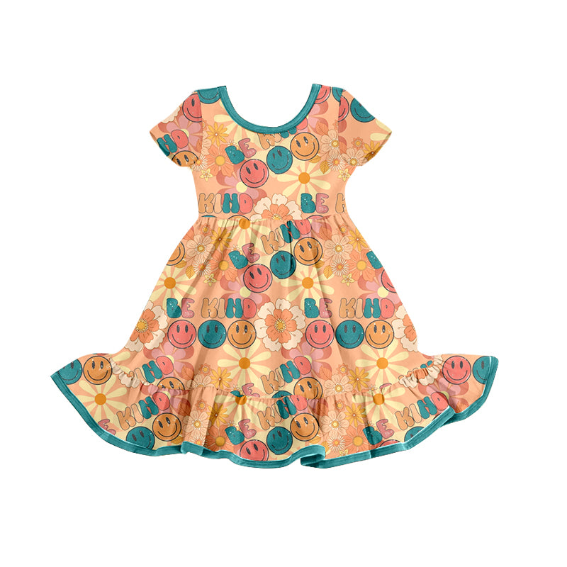 toddle girls be kind sunshine dress preorder
