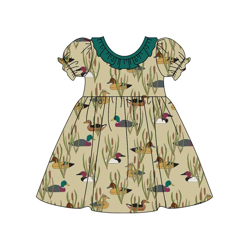 Baby girls mallard duck dress preorder
