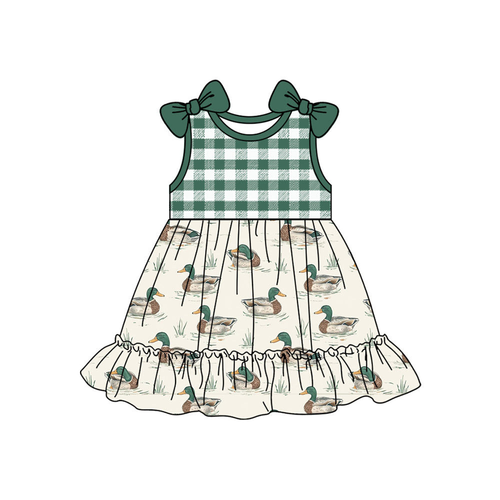 Baby girl mallard duck summer dress preorder