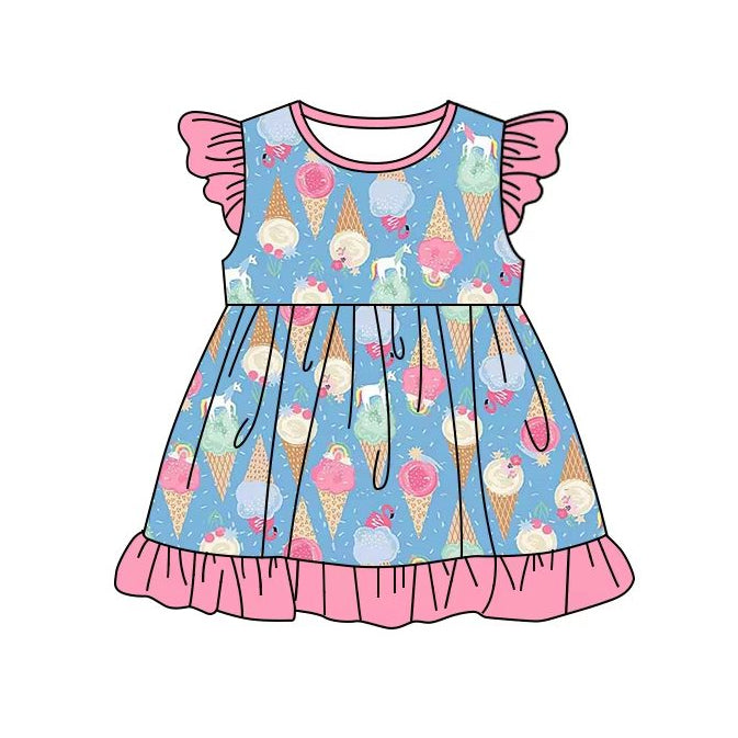 Popsicle design girls summer dress preorder