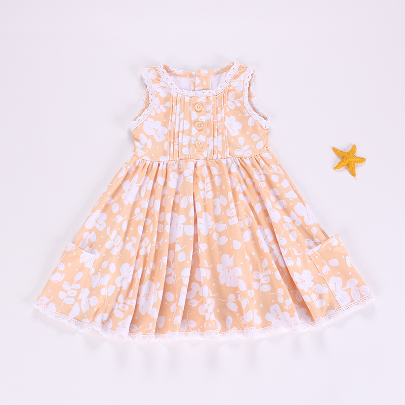 Toddle girls flower design dress preorder