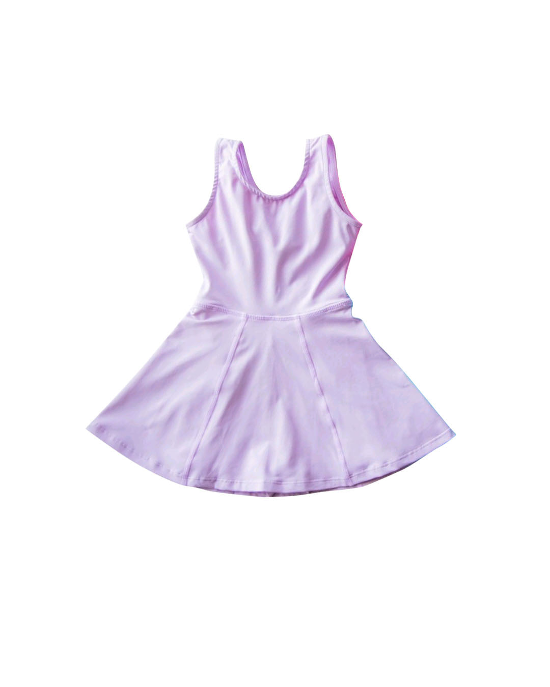 Baby girls lavender color active wear athletic summer yoga skirt dress preorder