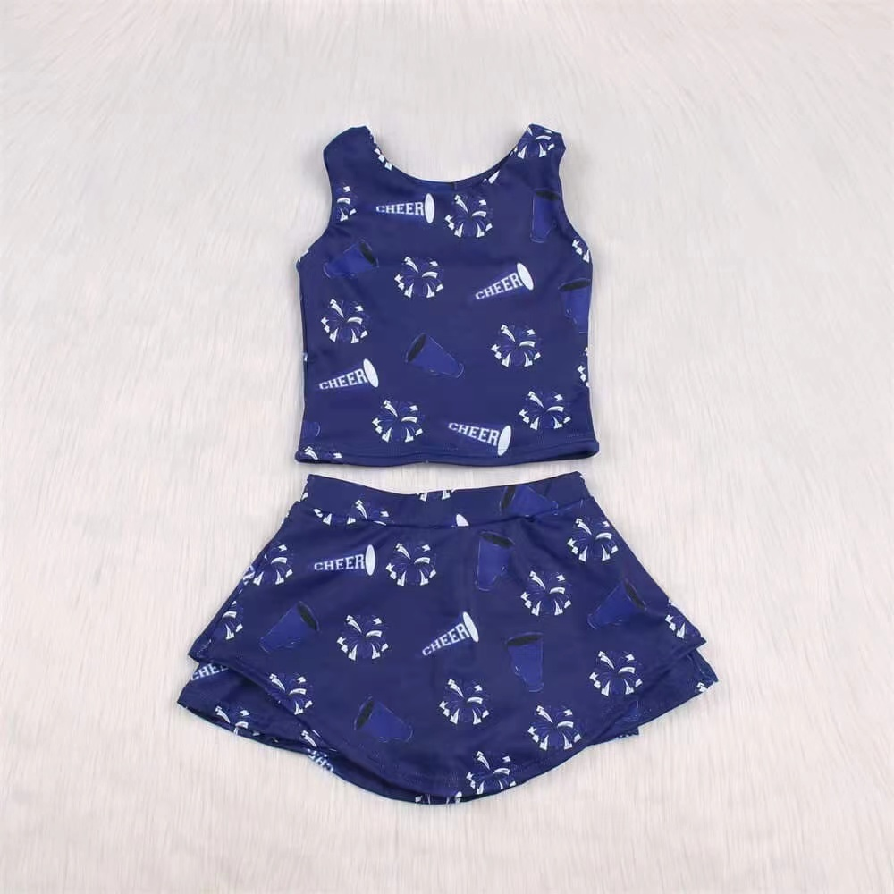 Baby girls cheer design active wear athletic summer outfit preorder